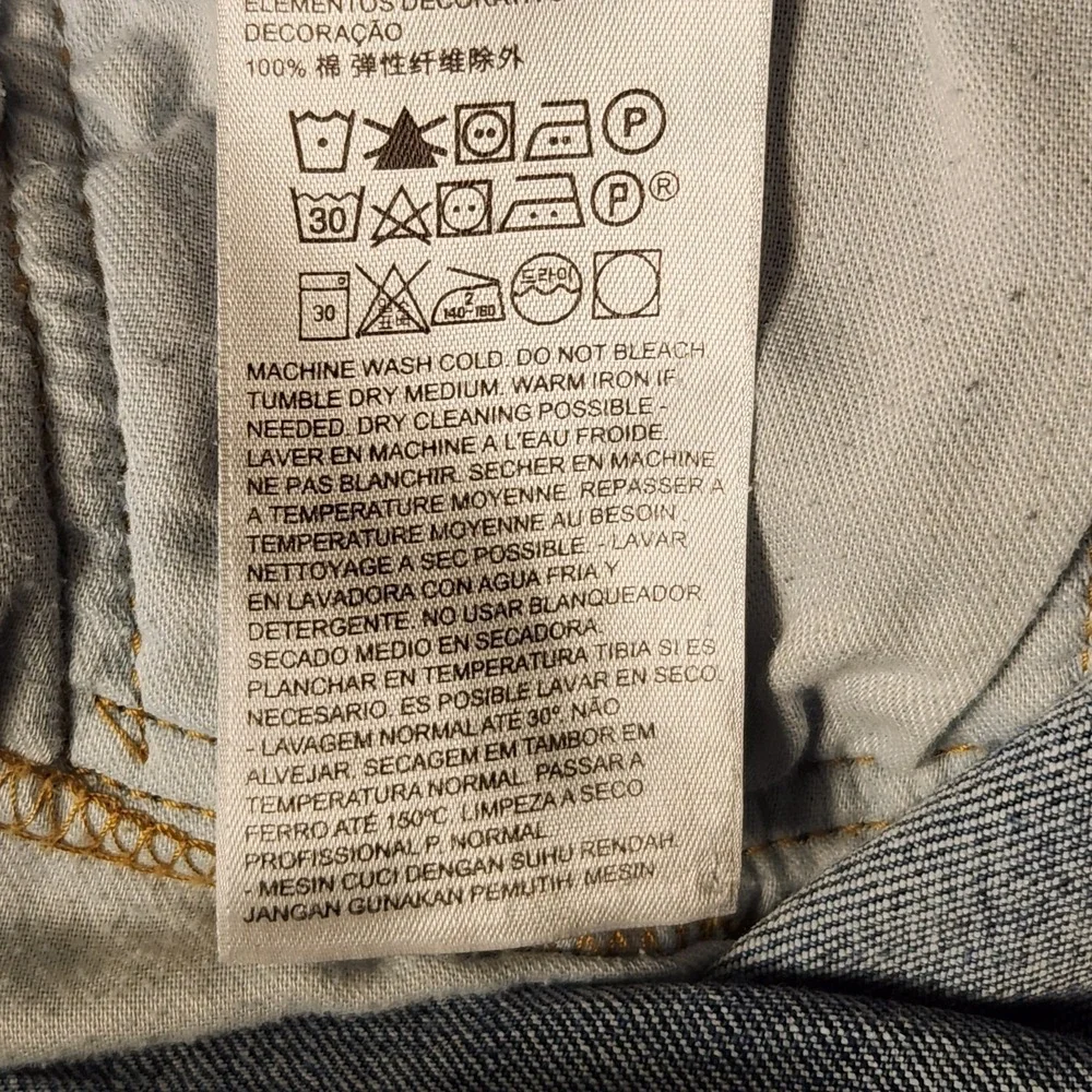Levis 505 Regular Fit Jeans Mens 34x30(fits 34x28) Medium Wash Straight Denim